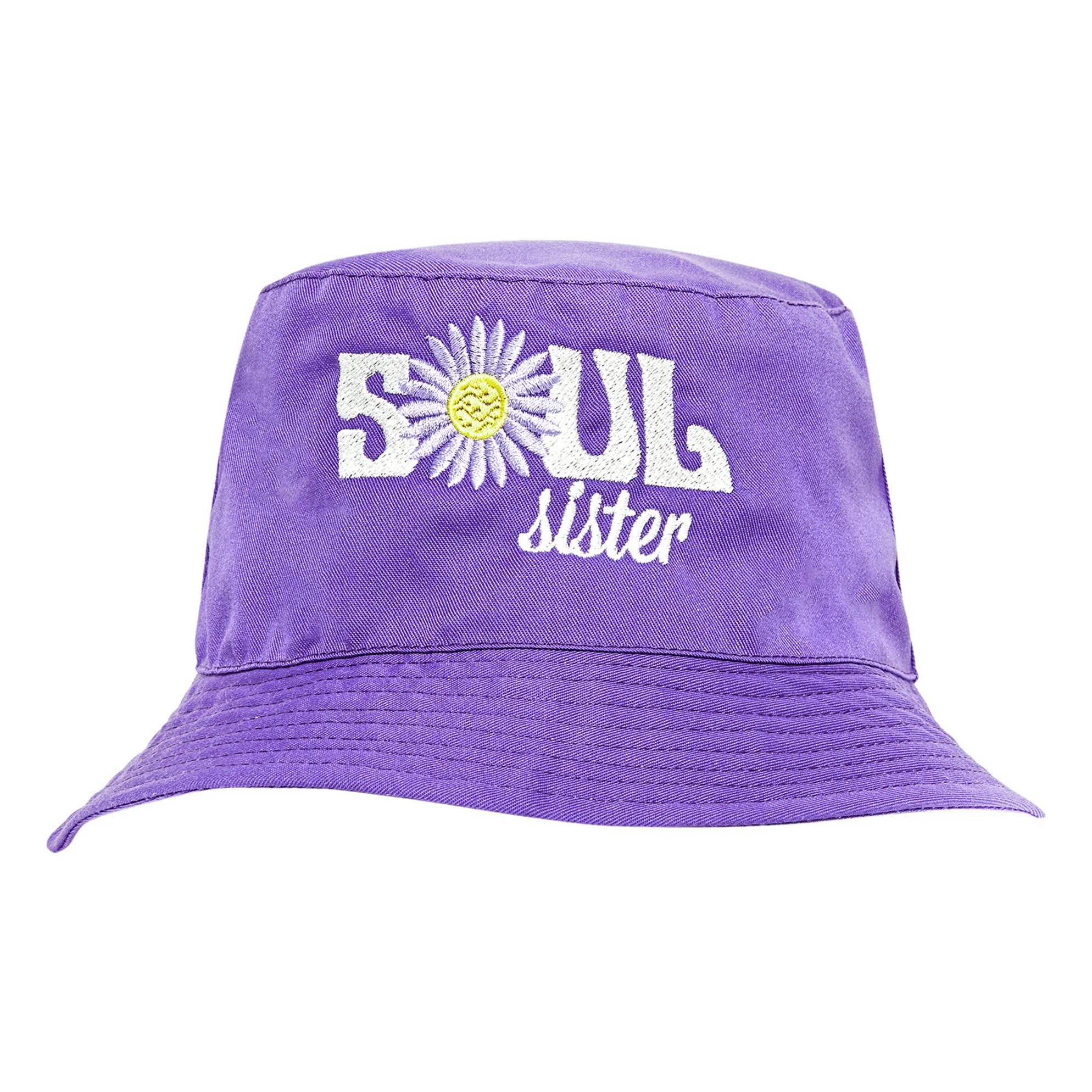 Hundred Pieces Purple Soul Sister Bucket Hat