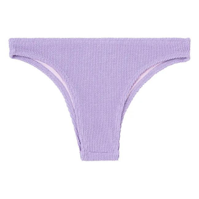 Crinkle Bikini Bottoms | Lilac