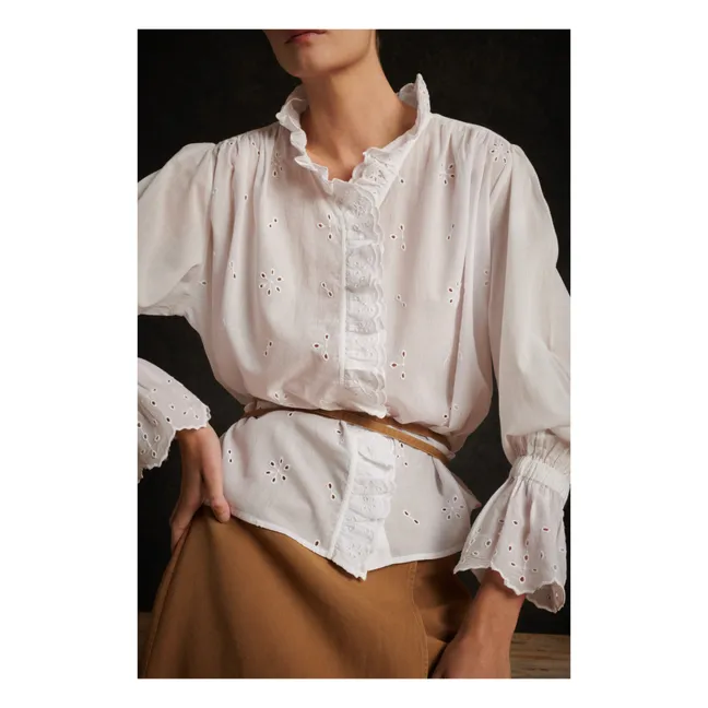 Blouse Daisya | Blanc