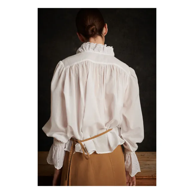 Blouse Daisya | Blanc
