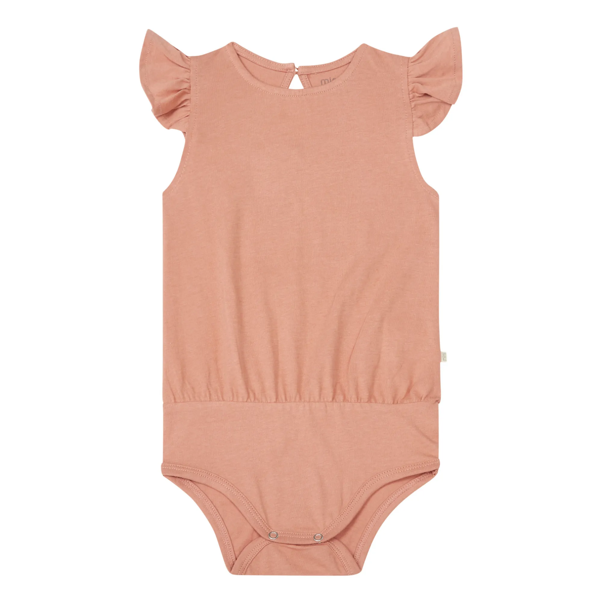 Minimalisma Terracotta Pippy Organic Cotton Onesie
