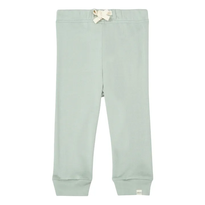 Finland Organic Cotton Sweatpants | Grey-green- Product image n°0