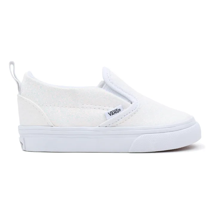 Baskets Slip-On Glitter | Blanc- Image produit n°0