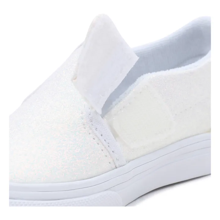 Baskets Slip-On Glitter | Blanc- Image produit n°2