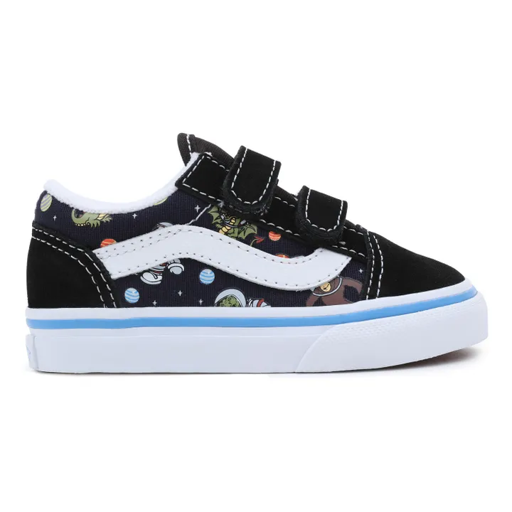 Baskest Scratchs Old Skool Astronautes | Bleu- Image produit n°0