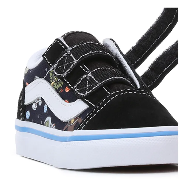 Baskest Scratchs Old Skool Astronautes | Bleu- Image produit n°2