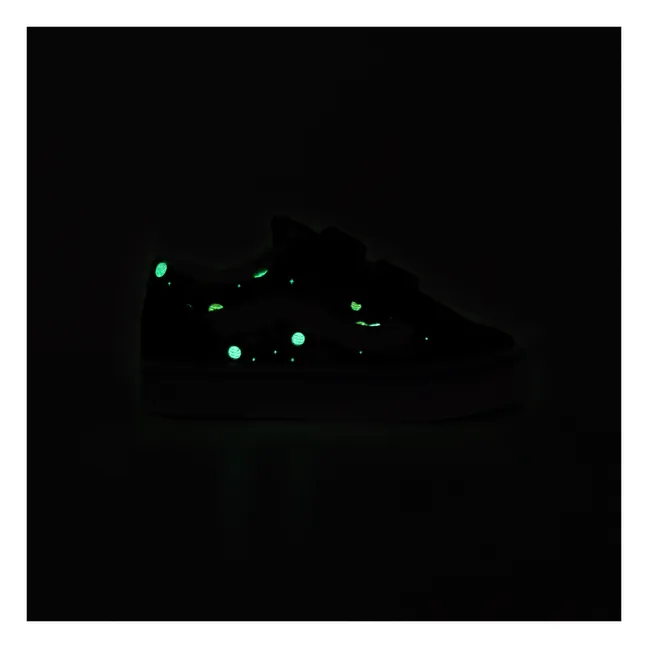 Baskest Scratchs Old Skool Astronautes | Bleu