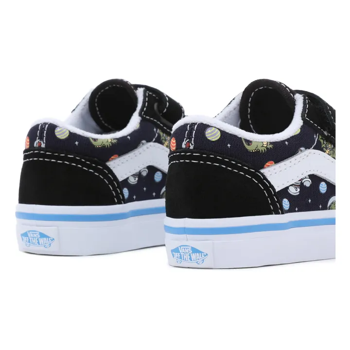 Baskest Scratchs Old Skool Astronautes | Bleu- Image produit n°4