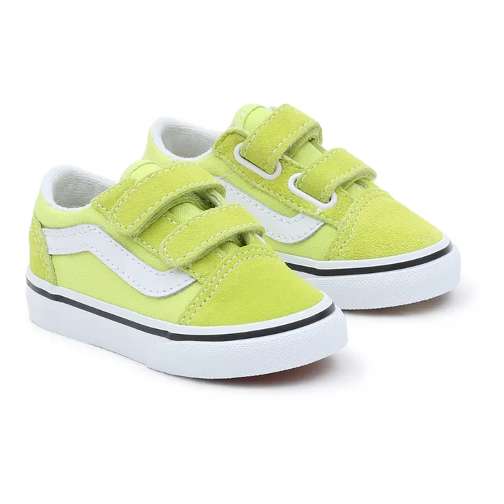 Baskets Scratchs Old Skool | Vert anis- Image produit n°1