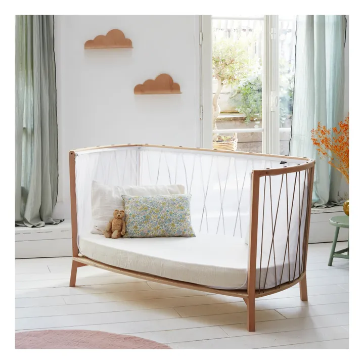 Lit bébé évolutif Kimi | Noisette- Image produit n°2