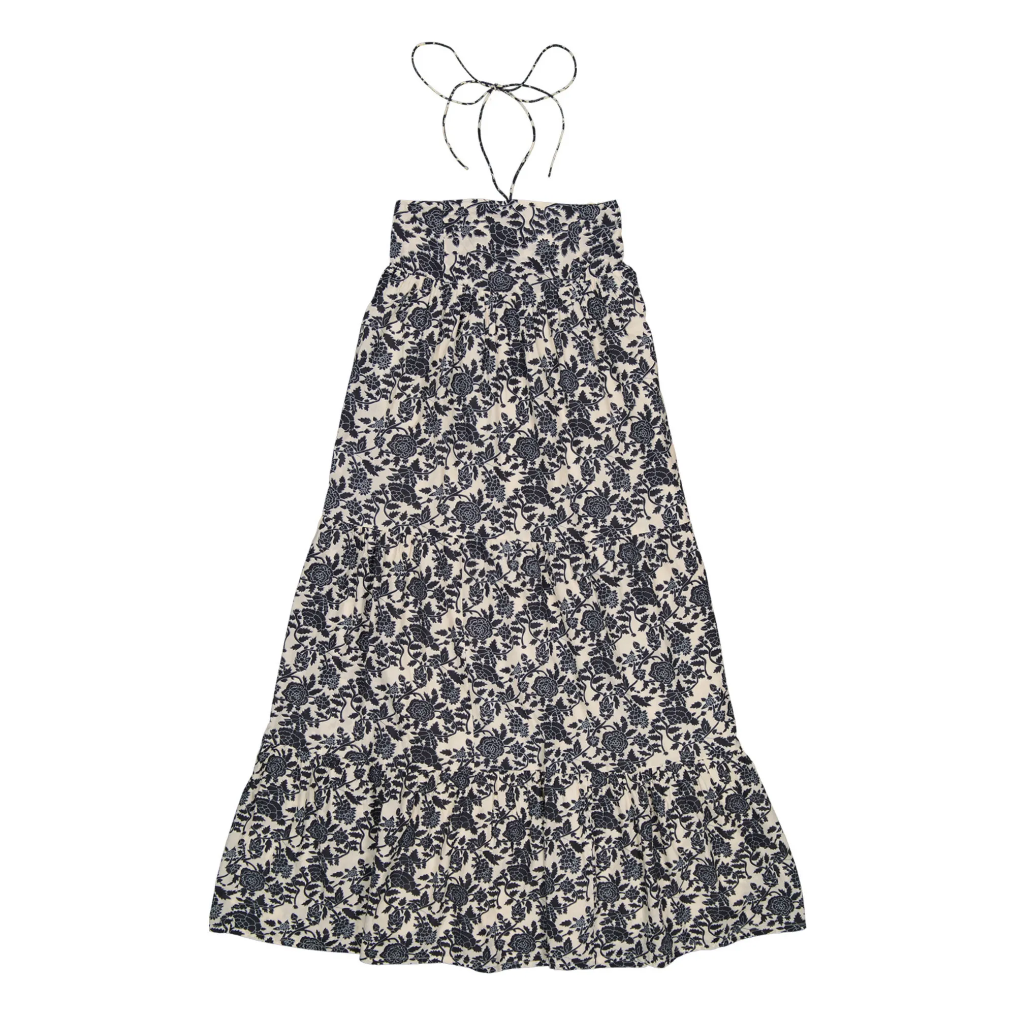 Louis Louise Black Josia Floral Dress