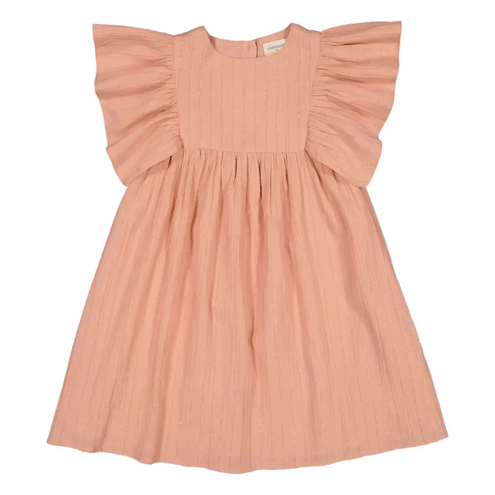 Robe Lurex Micka | Rose- Image produit n°0