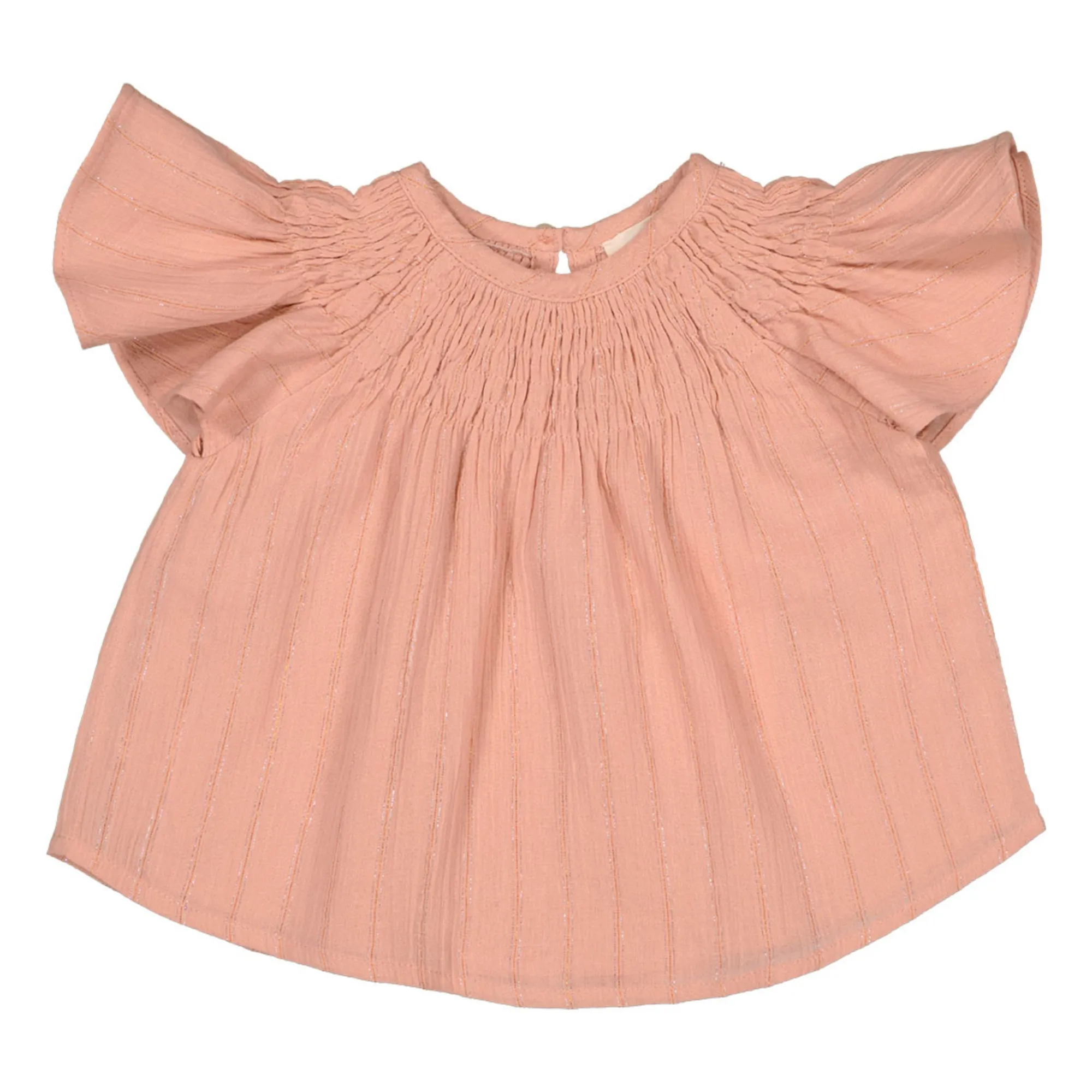 Louis Louise Pink Soleil Lurex Blouse