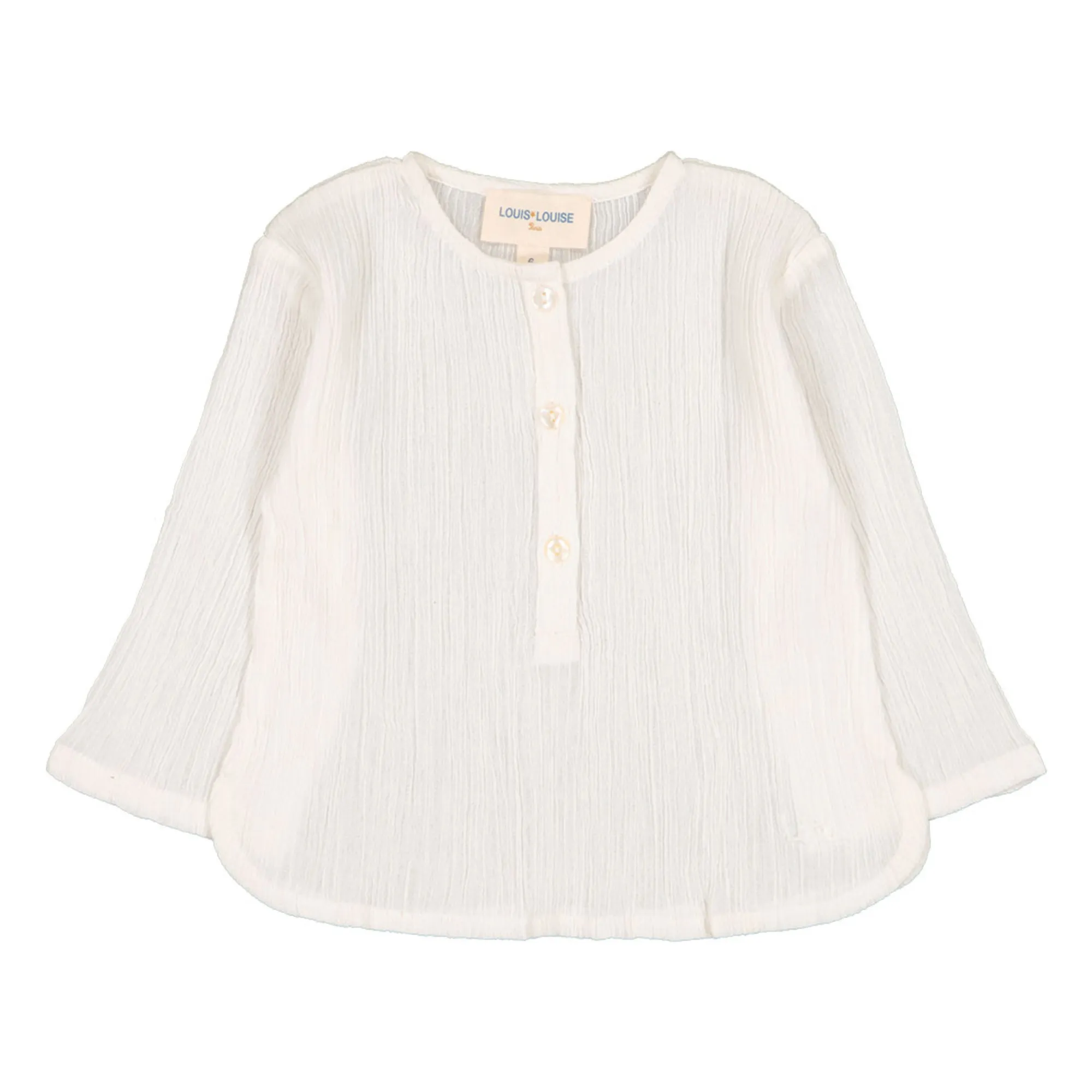 Louis Louise Ecru Oncle Crépon Kurta