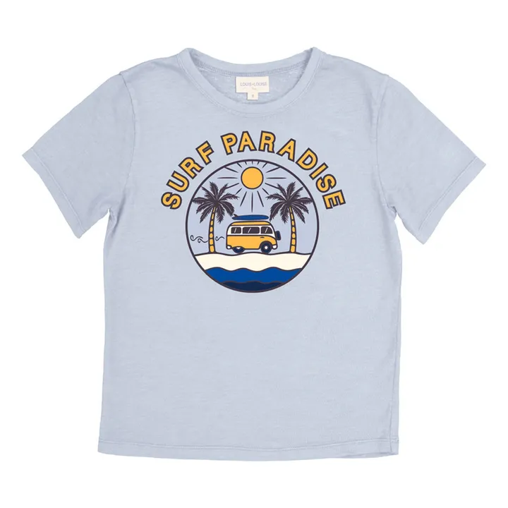 T-Shirt Surf Paradise Tom | Hellblau- Produktbild Nr. 0