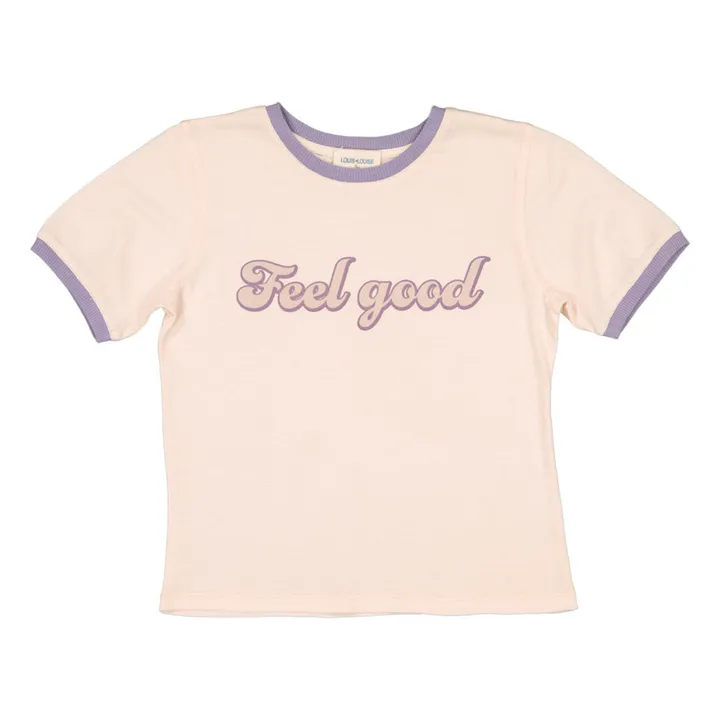 Feel Good USA T-Shirt | Pale pink- Product image n°0