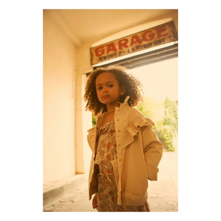 Veste Denim Selma | Rose pâle- Image produit n°1