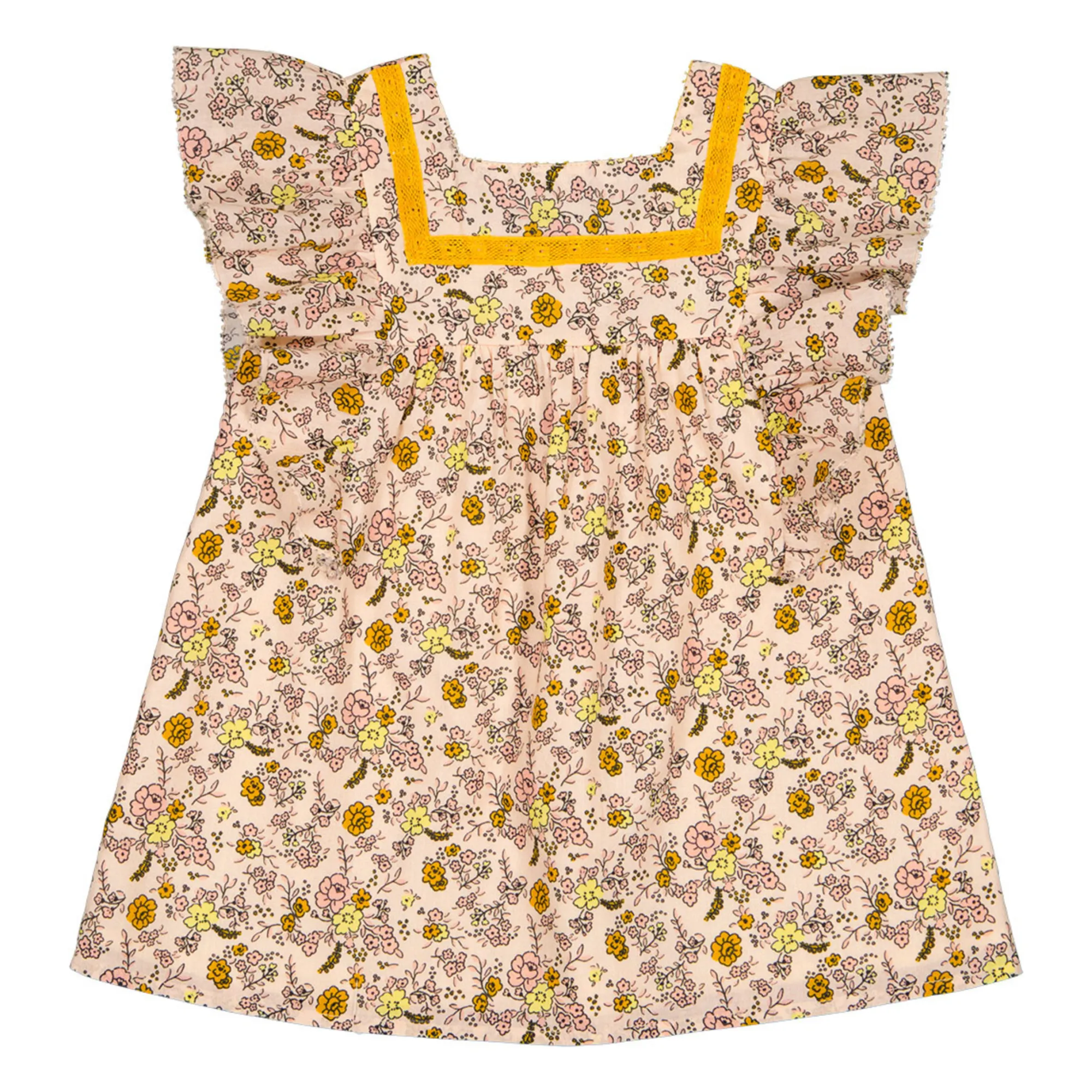 Louis Louise Pale Pink Anis Floral Dress