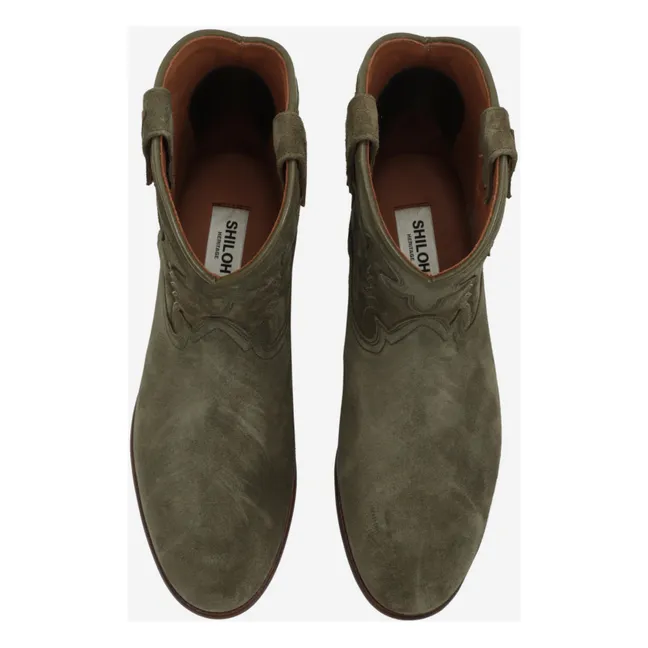 Early Midnight Suede Boots | Khaki