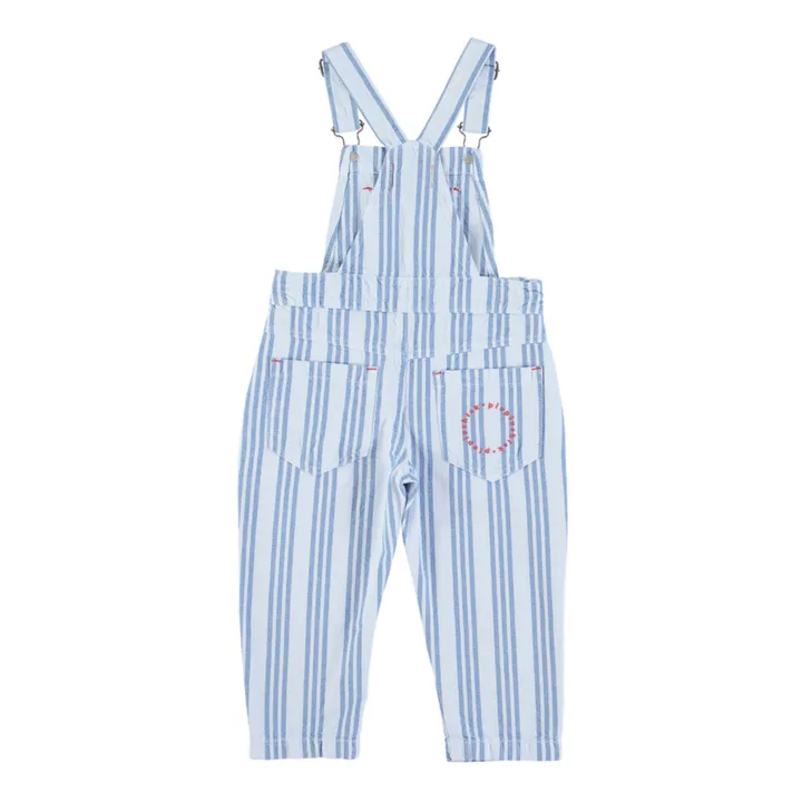 Salopette à Rayures Baby | Bleu ciel- Image produit n°3