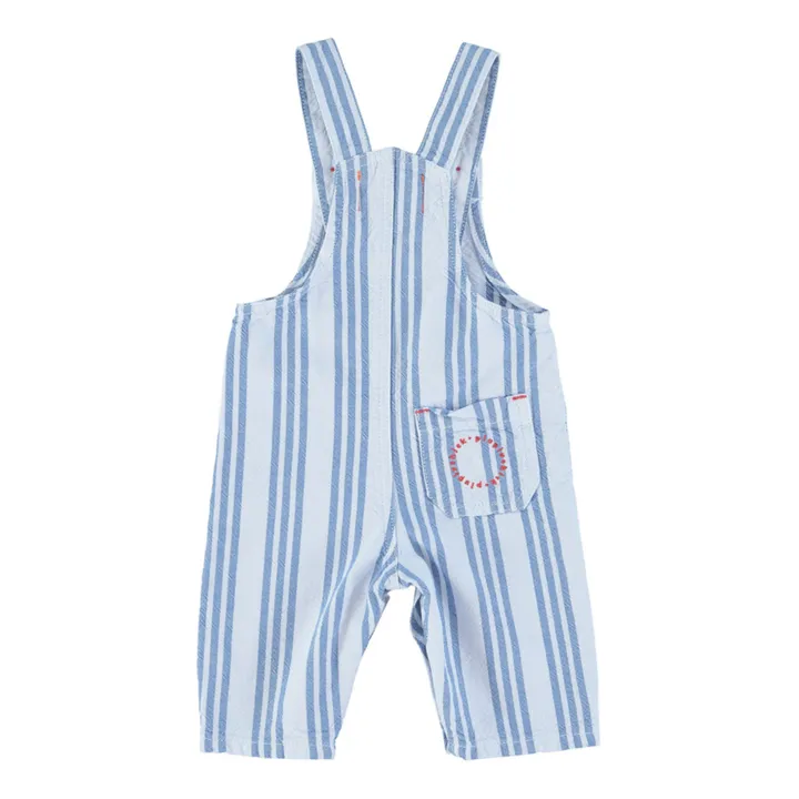 Salopette à Rayures Baby | Bleu ciel- Image produit n°5