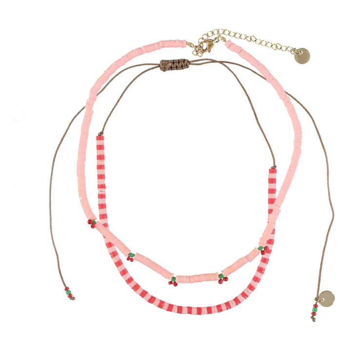 Pearl Necklace | Pink- Product image n°0