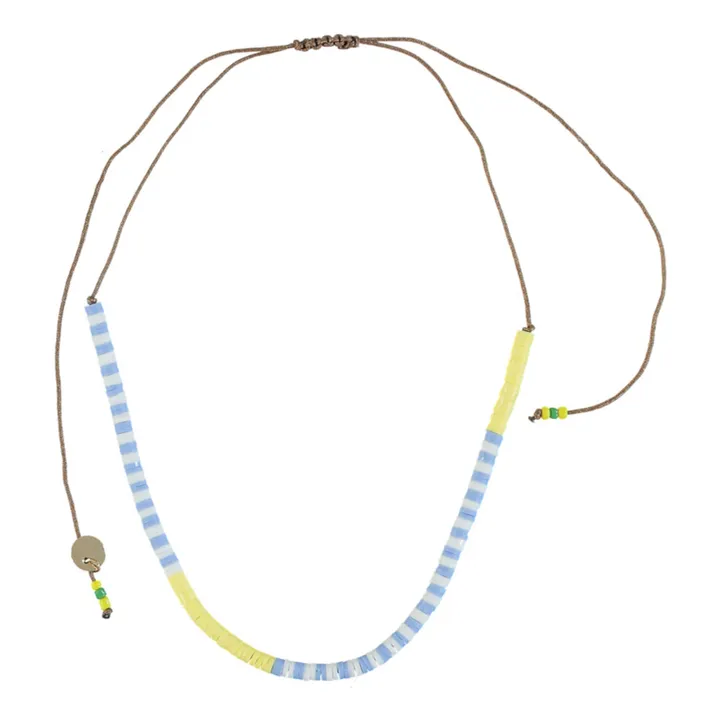Colliers Perles | Bleu ciel- Image produit n°1