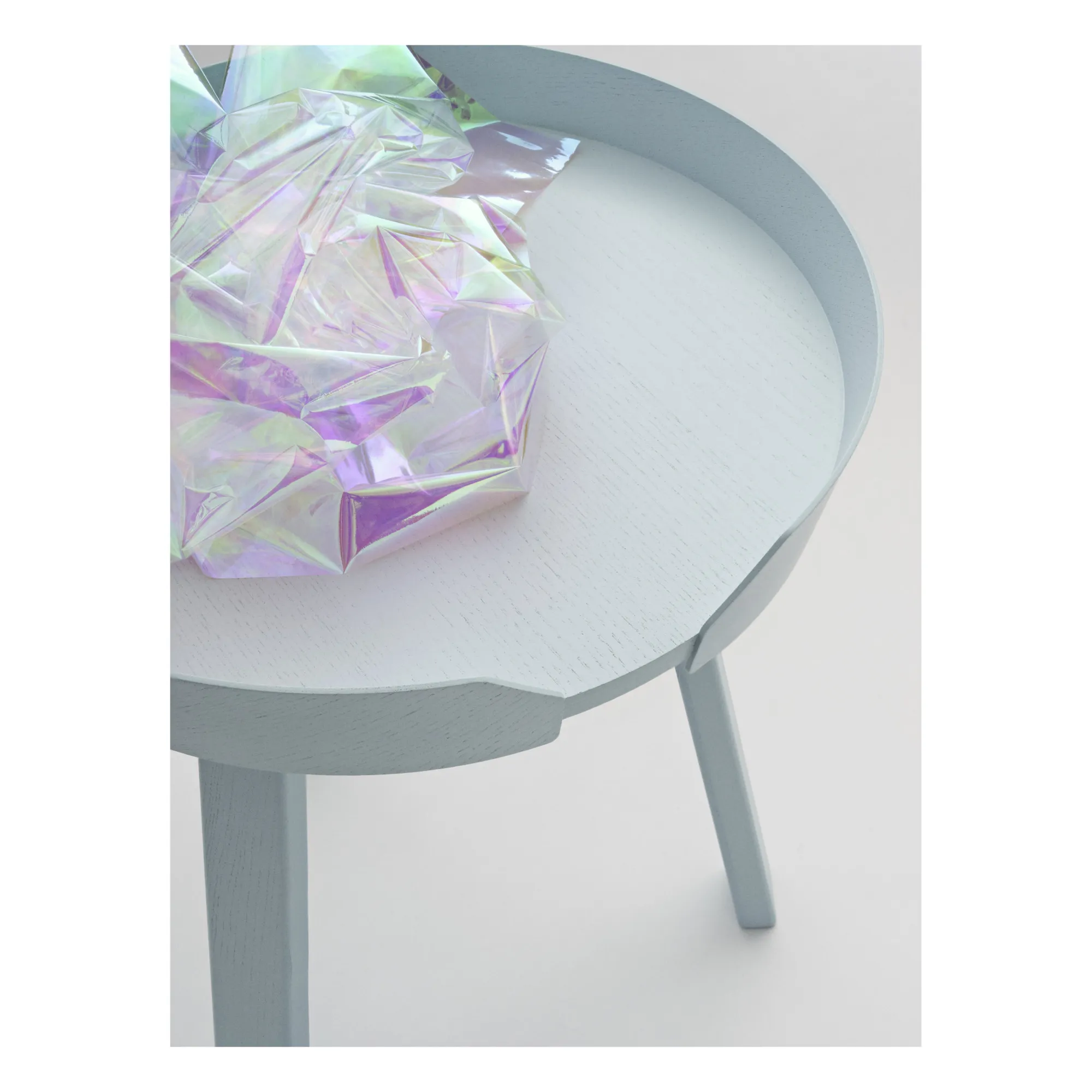 Table d'appoint Around coffee | Bleu Clair- Image produit n°2