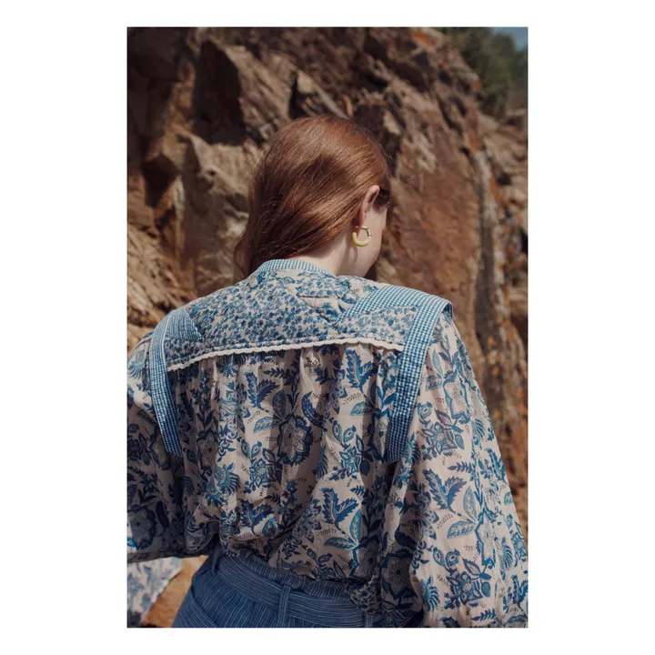 Bluse Jane | Blau- Produktbild Nr. 3