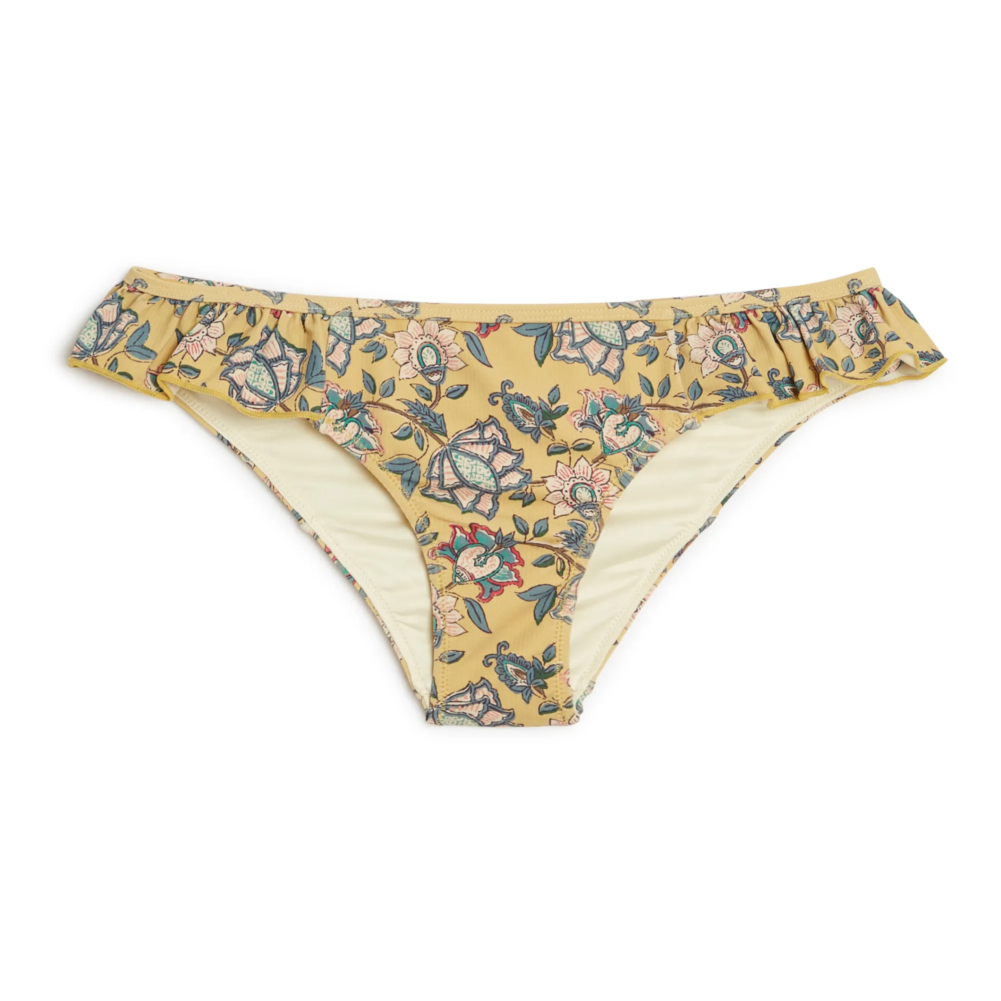 Louise Misha Mustard Yumi Recycled Polyamide Swimsuit Bottom