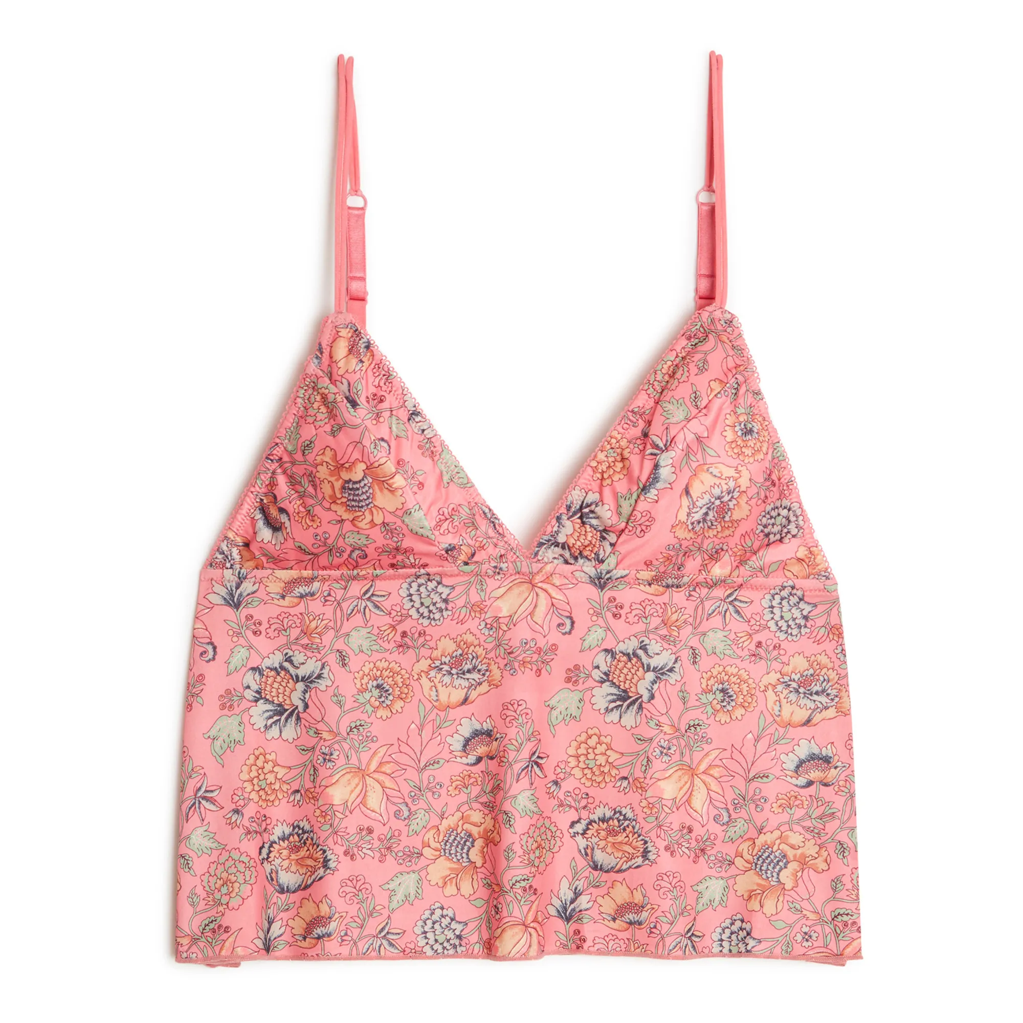 Louise Misha Pink Loucoum Recycled Polyamide Pyjama Top