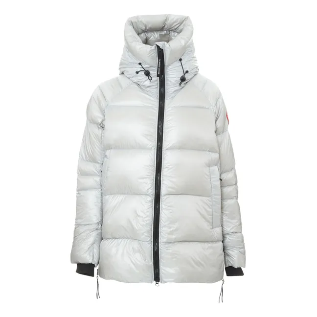 Cypress Recycled Fibre Puffer Jacket | Silver