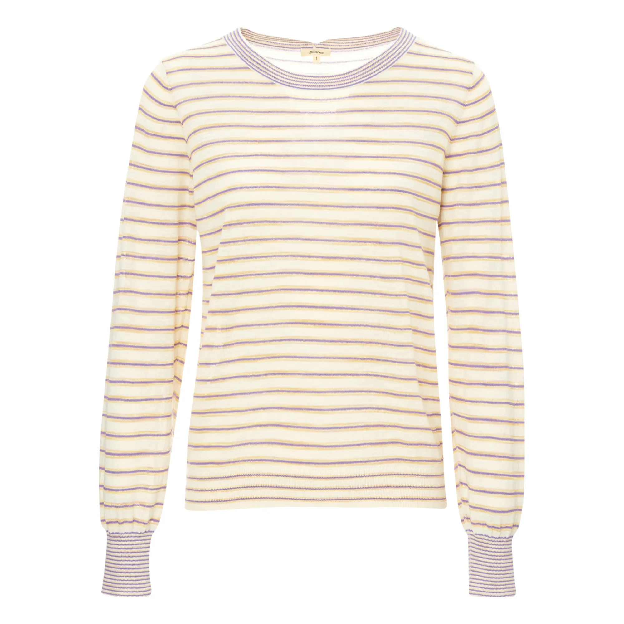 Bellerose Women's Lavender Gopsy Striped Sweater - ’S Collection