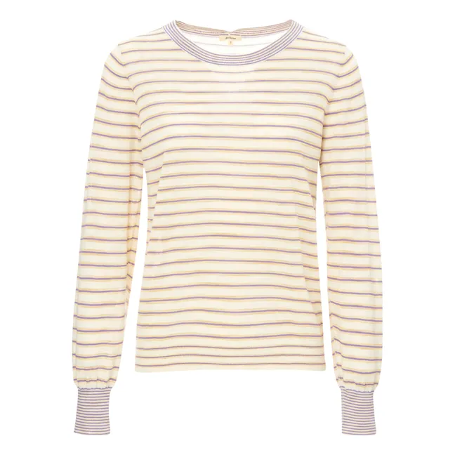 Gopsy Striped Sweater - Women’s Collection | Lavender