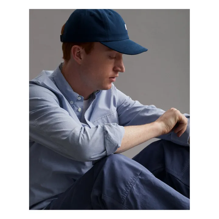 Twill Sports Cap | Navy blue- Product image n°1