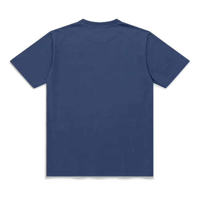 T-shirt Johannes Coton Bio Standard Pocket | Bleu indigo