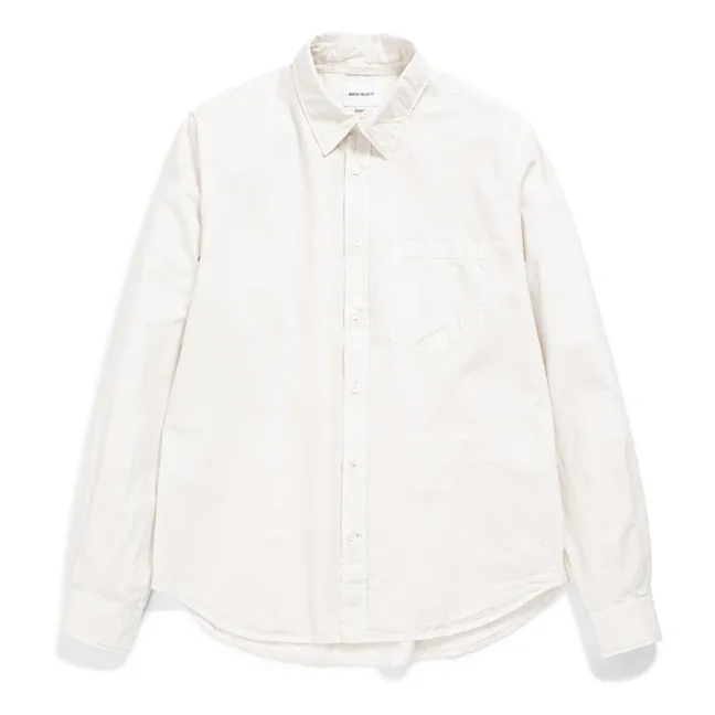 Chemise Osvald Tencel | Blanc cassé