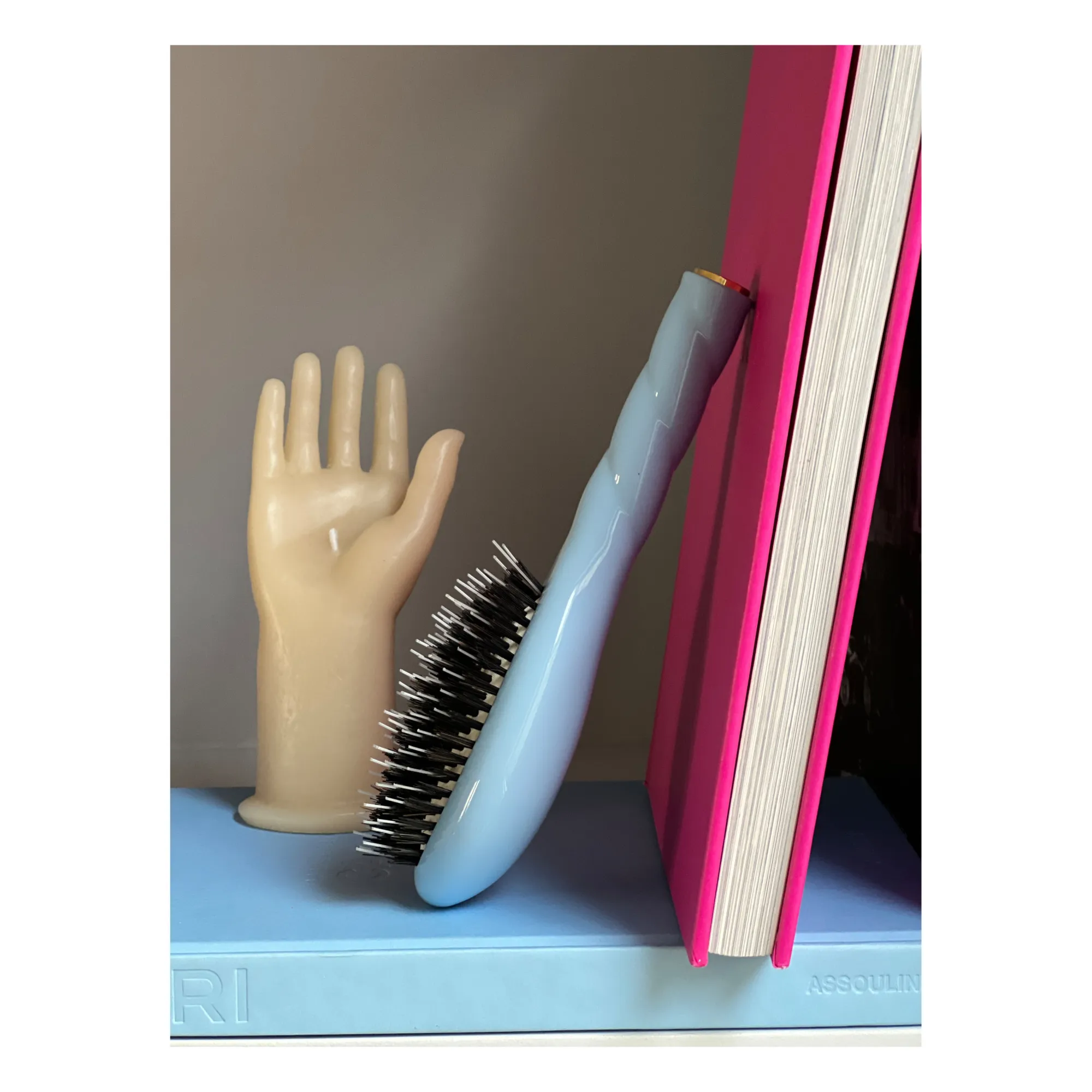 La Petite Brosse L'Indispensable N°02 - Soin & Démêlage | Bleu ciel- Image produit n°1