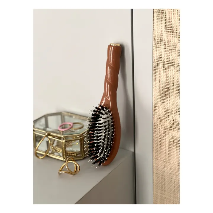 Haarbürste La Petite Brosse L'Indispensable Douceur N°03 - Empfindliche Kopfhaut | Hopi Terracotta- Produktbild Nr. 1