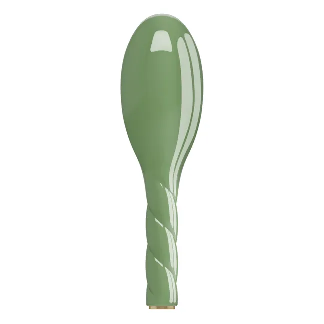 N°4 The Miracle Small Brush - Detangling & Massaging | Almond green