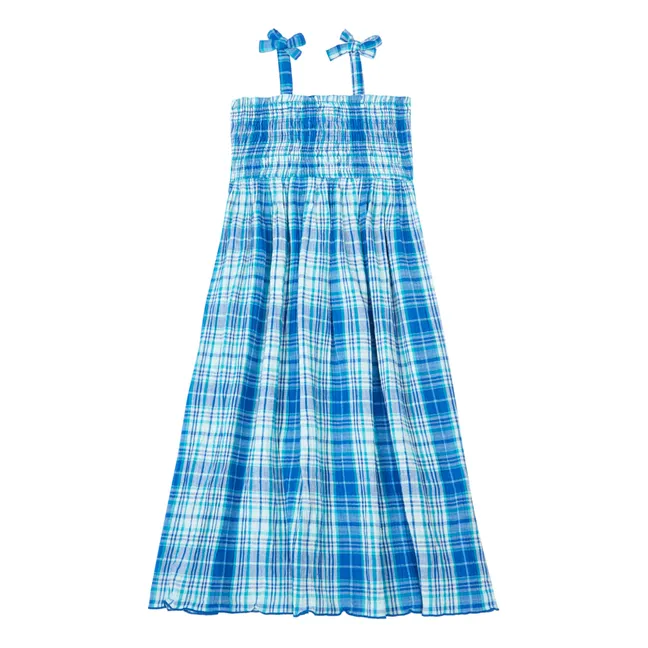 Amber Strappy Maxi Dress | Blue