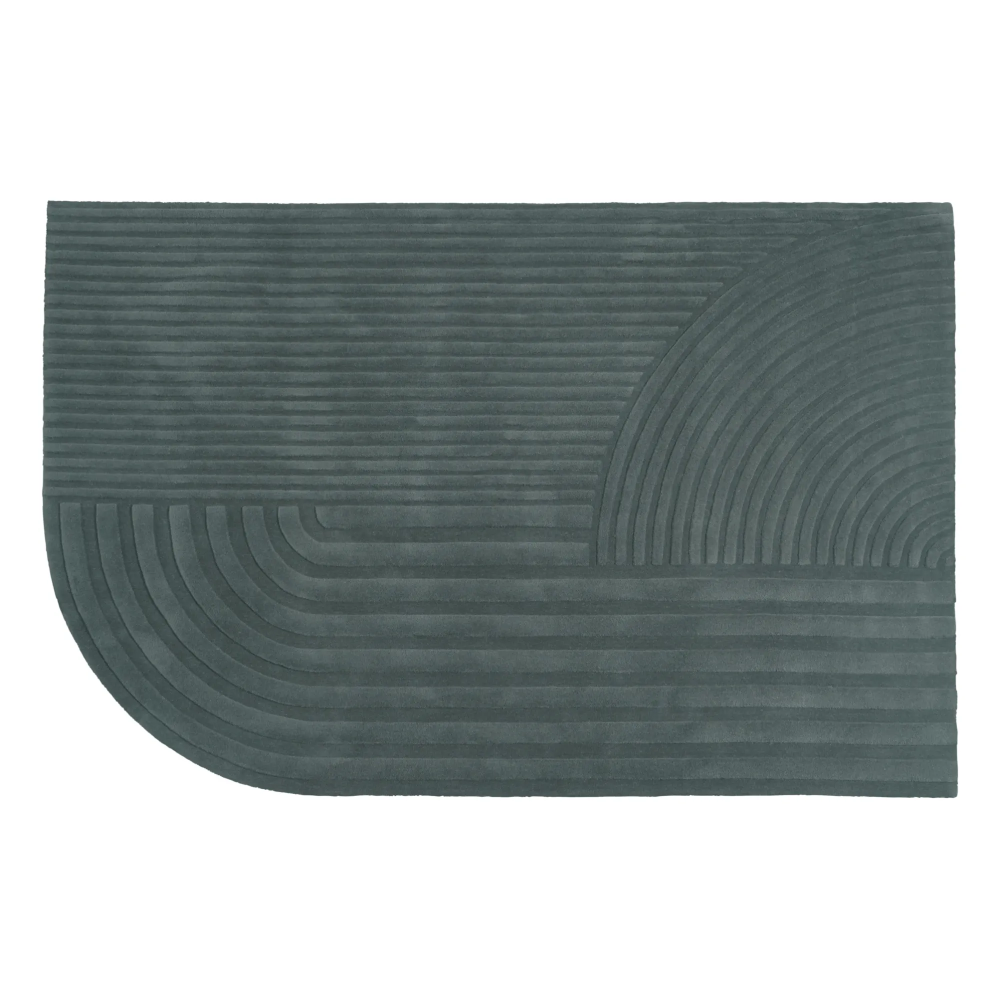 Tapis Relevo - Studio Pepe | Vert foncé- Image produit n°0