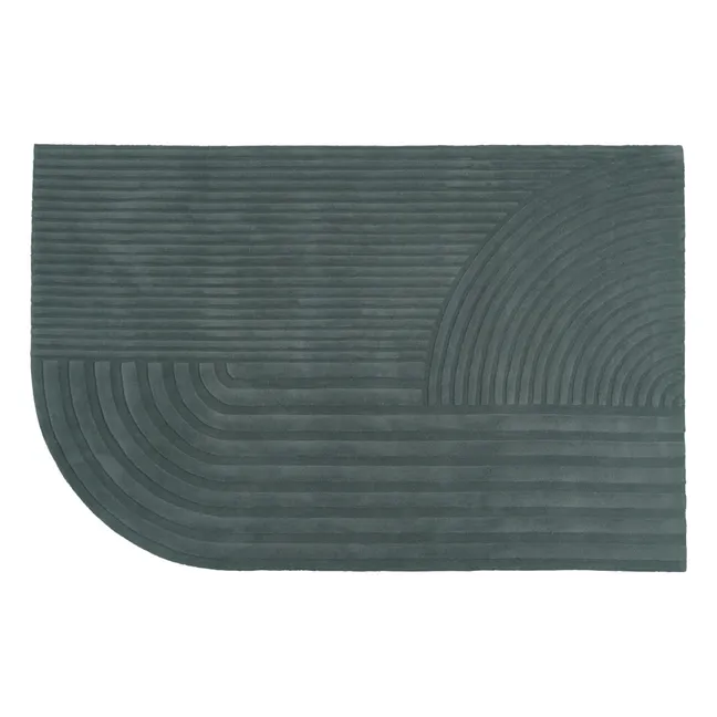Relevo Rug - Studio Pepe | Dark green