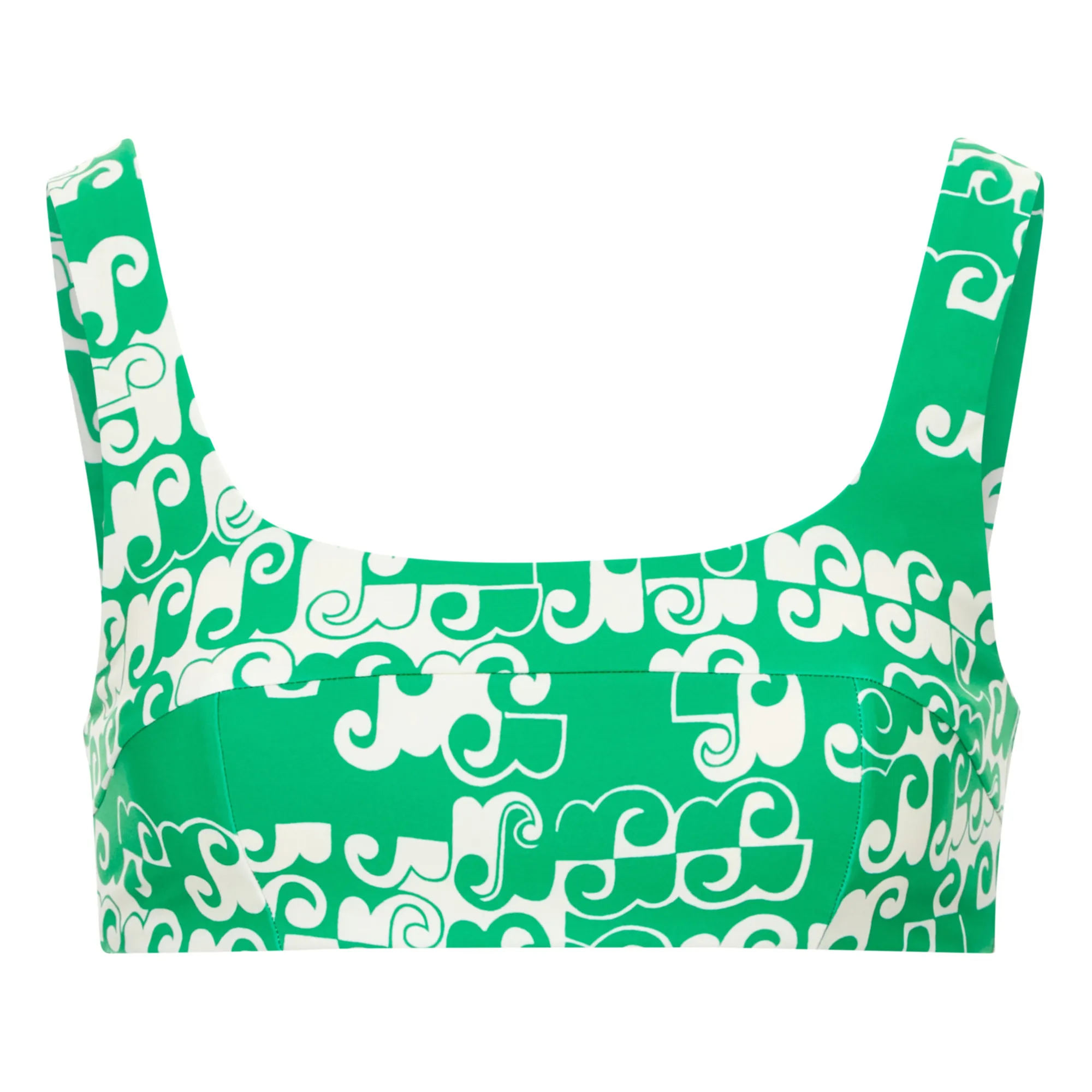 Alémais Emerald Green Louise Bikini Top
