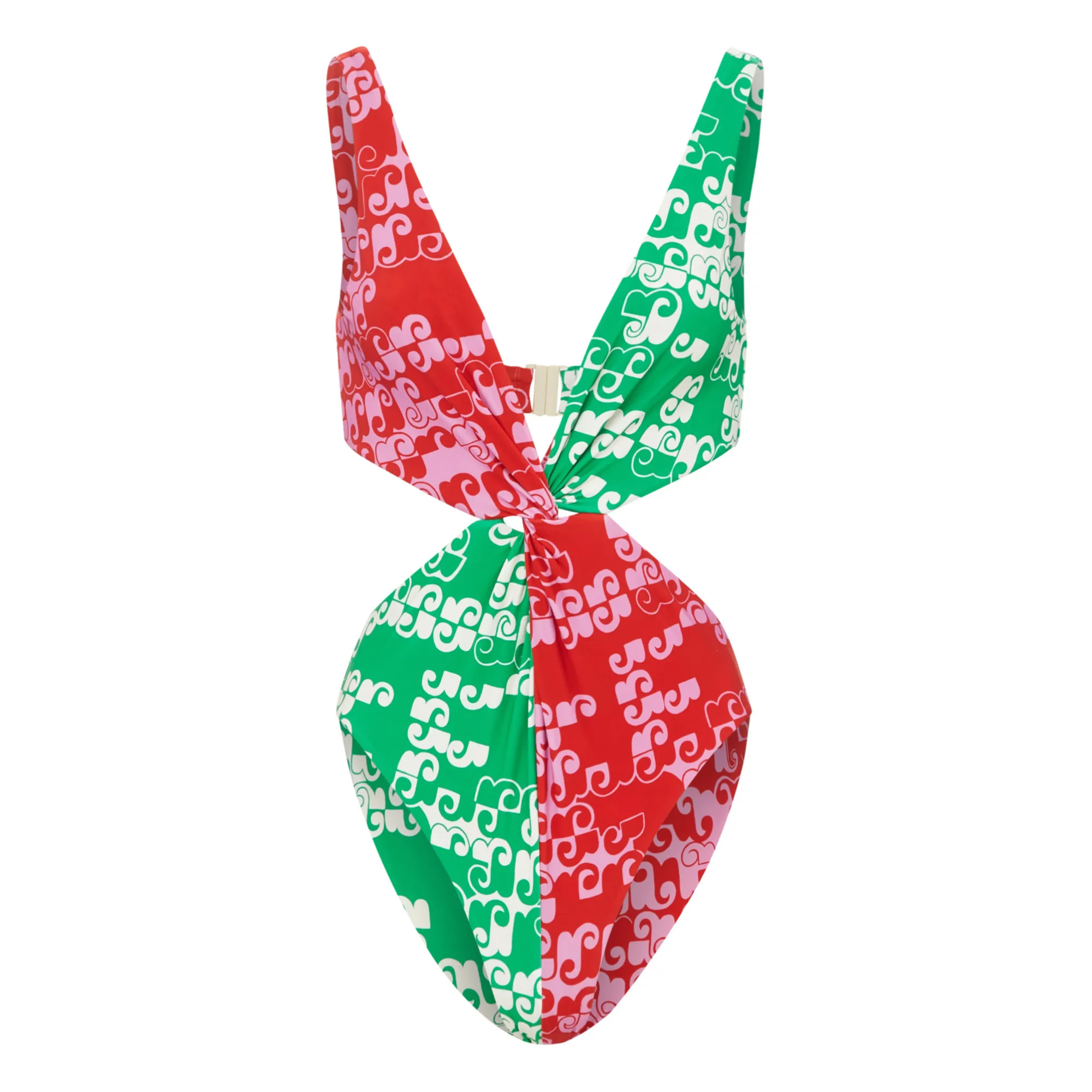 Alémais Red Louise One-Piece Swimsuit