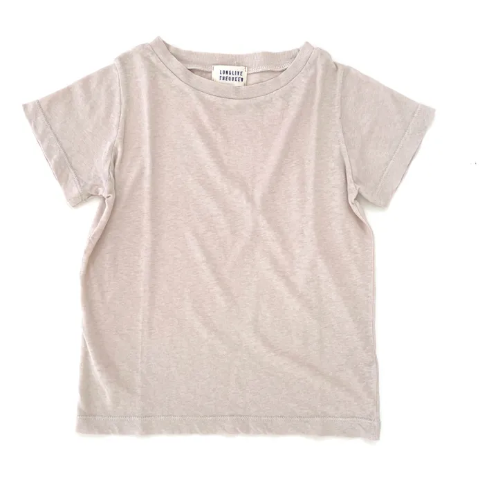 T-shirt in cotone organico | Ecru- Immagine del prodotto n°0