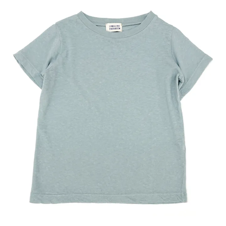 Camiseta algodón orgánico | Azul Pálido- Imagen del producto n°0