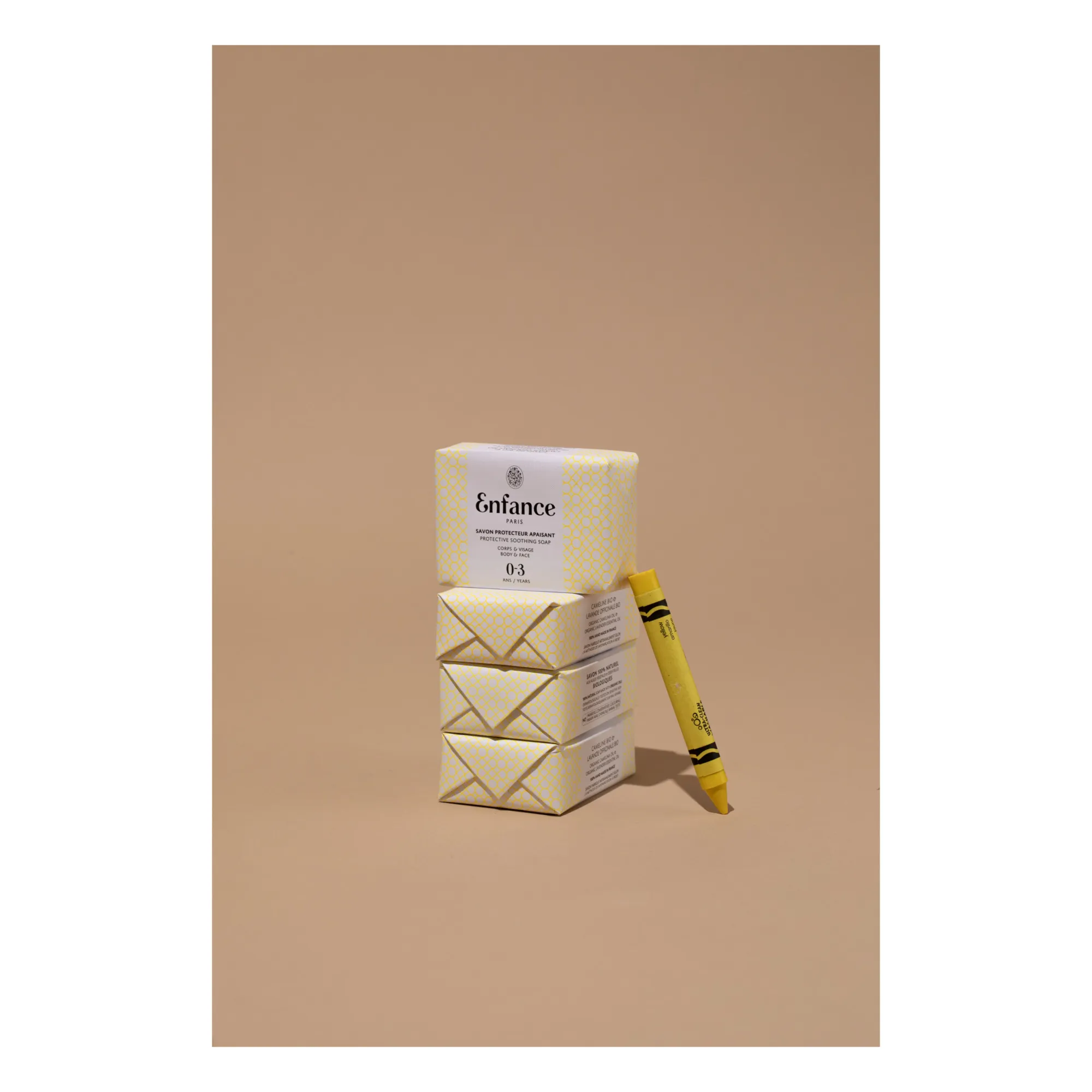 Enfance Paris - Savon protecteur apaisant  0-3 ans - 100 g (Enfance Paris) - Image 1