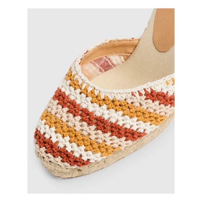Espadrilles Carina Crochet | Ocre