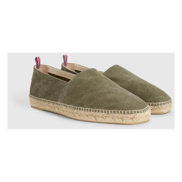 Espadrilles Pablo | Vert olive- Image produit n°1
